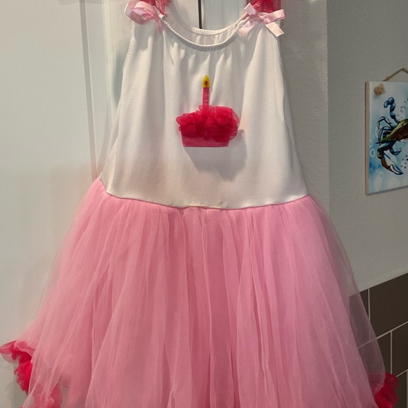 PRINCESS EXPRESSIONS GIRLS Sz M Birthday TuTu Dress - Picture 5 of 6